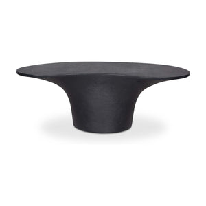   Modern European furniture - Black Concrete Outdoor Coffee Table - www.oroa.com | Oroa.com