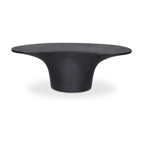 Modern European furniture - Black Concrete Outdoor Coffee Table - www.oroa.com