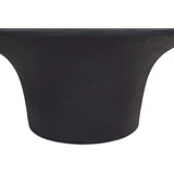 Modern European furniture - Black Concrete Outdoor Coffee Table - www.oroa.com