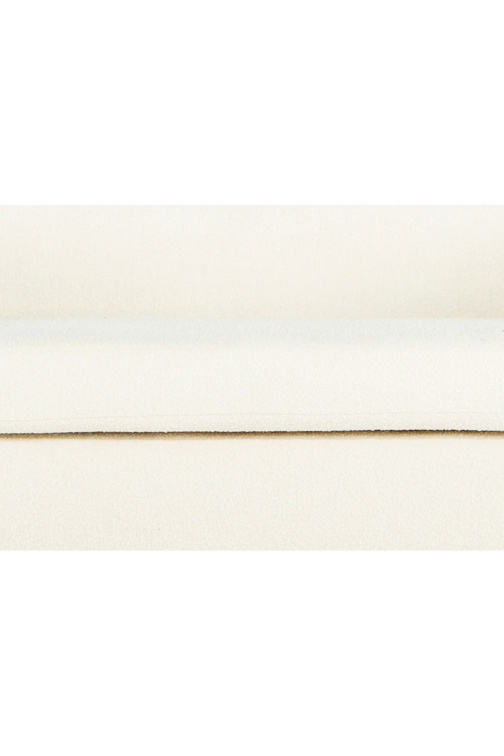 White Modern Curved Sofa | Novi Living Koba | Oroa.com