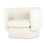 Modern European furniture - Fabric Curved Occasional Chair - www.oroa.com