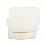 Modern European furniture - Fabric Curved Occasional Chair - www.oroa.com