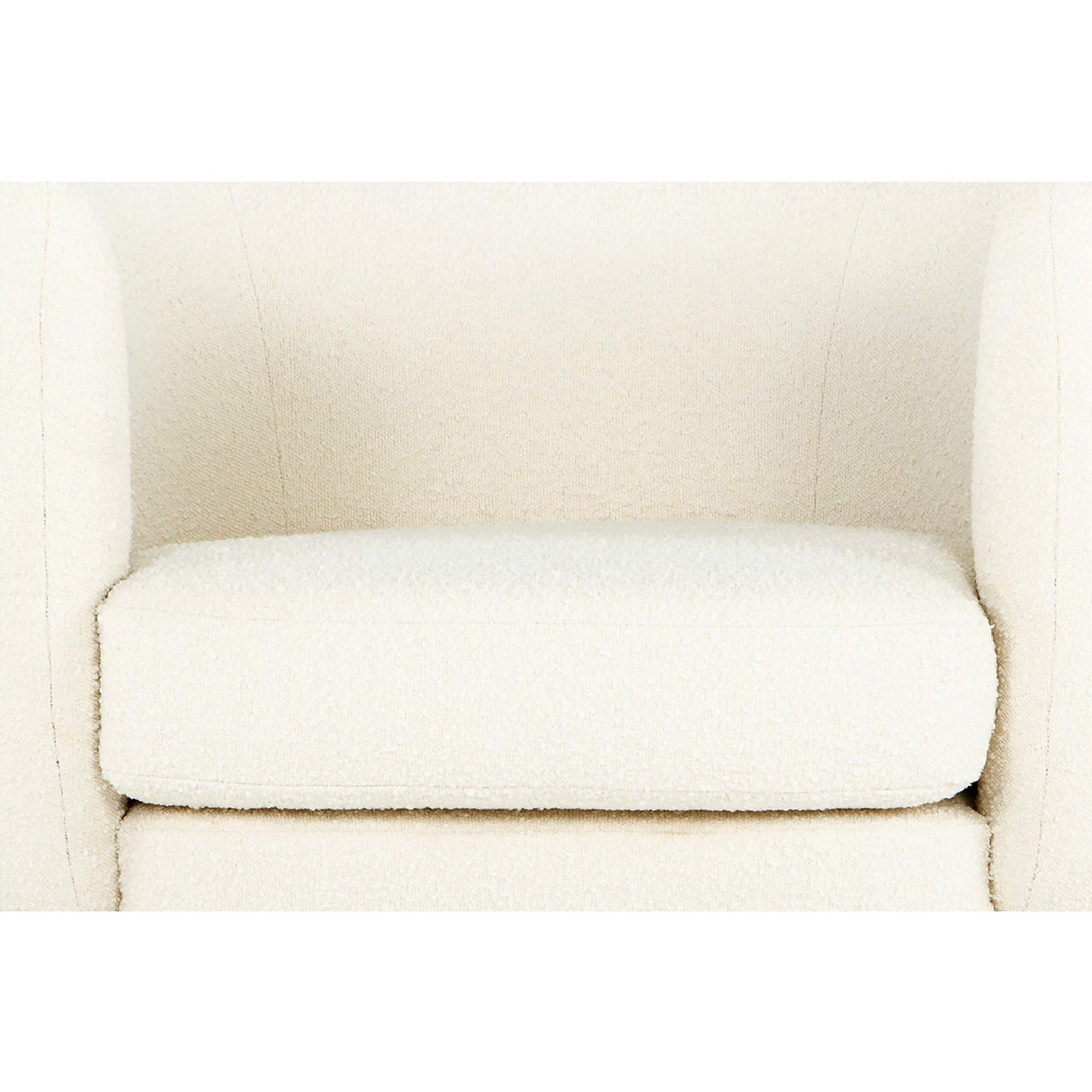 Modern European furniture - Fabric Curved Occasional Chair - www.oroa.com