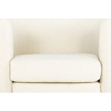 Modern European furniture - Fabric Curved Occasional Chair - www.oroa.com