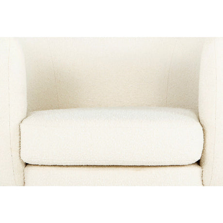 Modern European furniture - Fabric Curved Occasional Chair - www.oroa.com