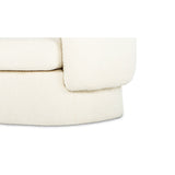 Modern European furniture - Fabric Curved Occasional Chair - www.oroa.com