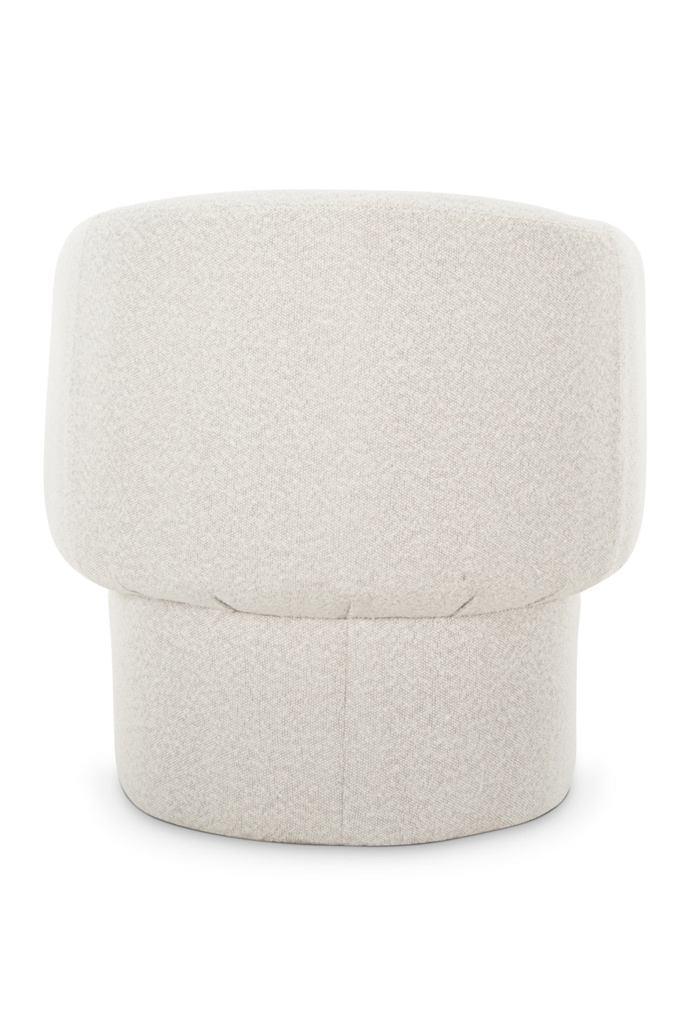 Modern European furniture - White Curved Occasional Chair - www.oroa.com