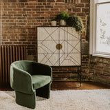 Curved Occasional Chair | Novi Living Franco - www.oroa.com
