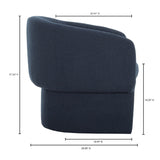 Curved Occasional Chair | Novi Living Franco - www.oroa.com