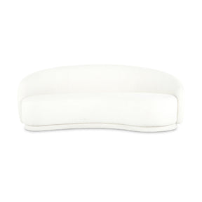 Modern European furniture - Curved Boucle Sofa - www.oroa.com