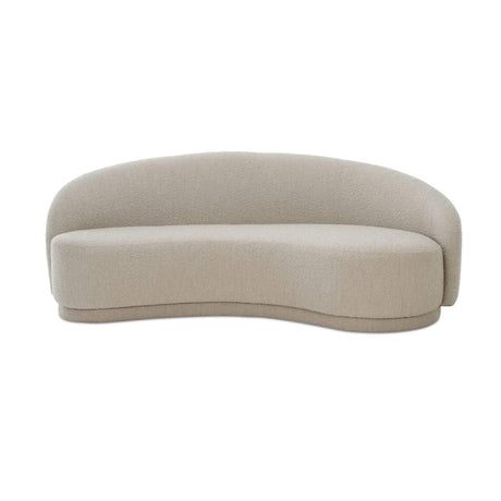 Curved Boucle Sofa | Novi Living Excelsior - www.oroa.com