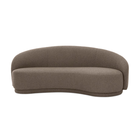Curved Boucle Sofa | Novi Living Excelsior