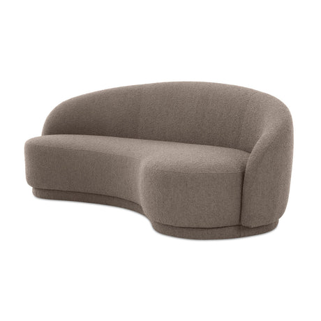 Curved Boucle Sofa | Novi Living Excelsior - www.oroa.com