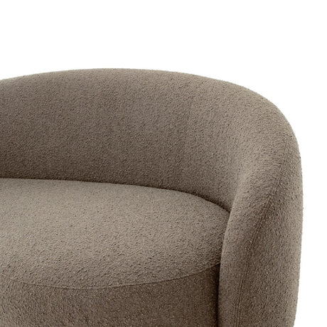 Curved Boucle Sofa | Novi Living Excelsior - www.oroa.com