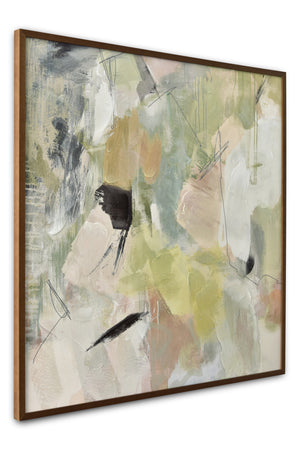 Modern European furniture - Pastel Toned Abstract Painting - www.oroa.com