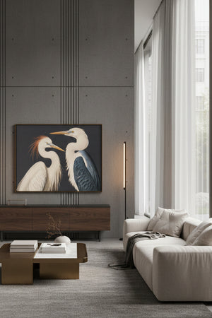 Modern European furniture - Contemporary Framed Acrylic Wall Art- www.oroa.com