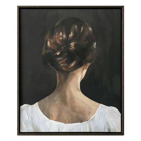 Modern European furniture - Woman's Back Profile Painting - www.oroa.com