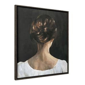 Modern European furniture - Woman's Back Profile Painting - www.oroa.com