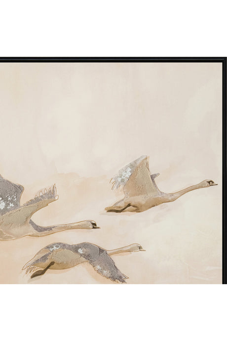 Modern European furniture - Flying Geese Framed Painting - www.oroa.com