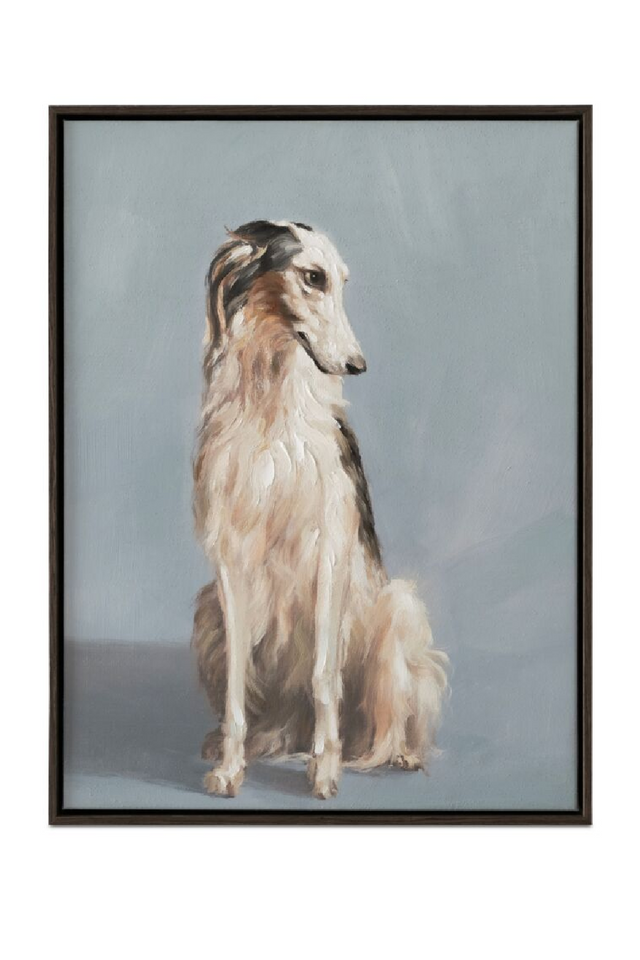 Daydreaming Dog Painting | Novi Living Blue | Oroa.com