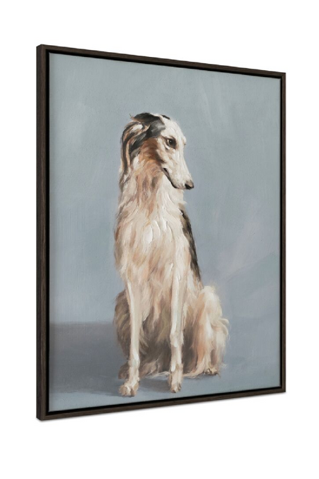 Daydreaming Dog Painting | Novi Living Blue | Oroa.com
