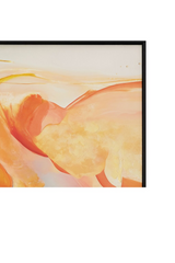 Modern European furniture - Multicolored Framed Abstract Painting - www.oroa.com