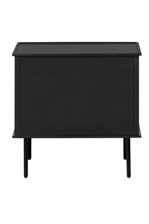 2-Drawer Wooden Nightstand | Novi Living Reagan | Oroa.com