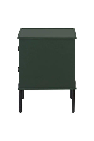 2-Drawer Wooden Nightstand | Novi Living Reagan | Oroa.com