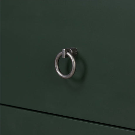 Modern European furniture - Green 3-Drawer Nightstand - www.oroa.com