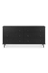 Modern European furniture - 6-Drawer Wooden Dresser - www.oroa.com