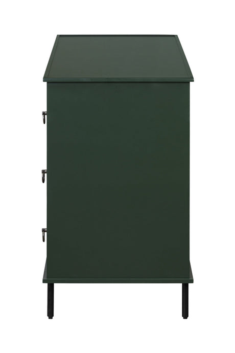Modern European furniture - 6-Drawer Wooden Dresser - www.oroa.com