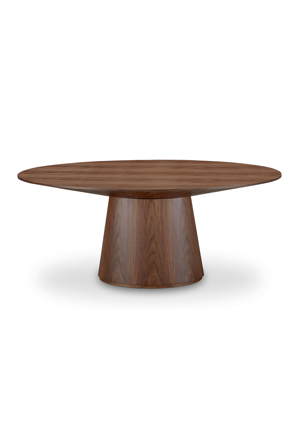 Walnut Veneer Oval Dining Table | Novi Living Otago