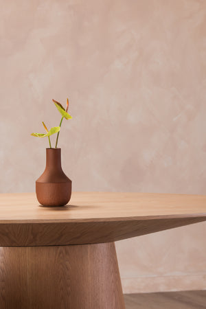 Oval Natural Oak Dining Table | Novi Living Otago
