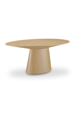 Oval Natural Oak Dining Table | Novi Living Otago