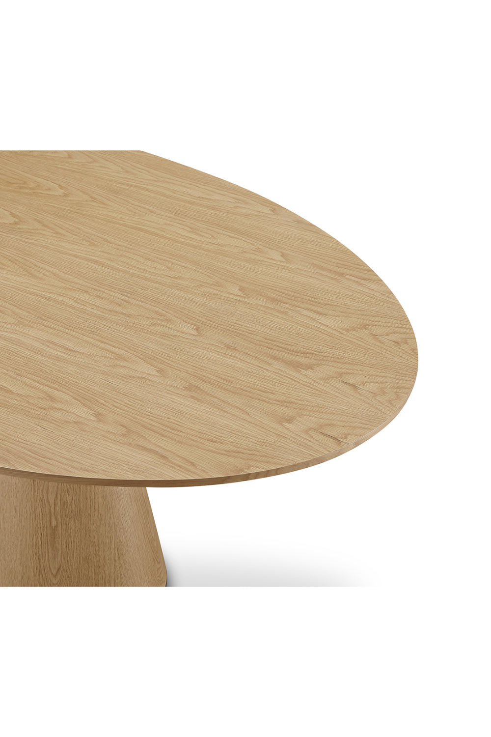Oval Natural Oak Dining Table | Novi Living Otago