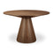 Modern European furniture - Round Wooden Dining Table - www.oroa.com