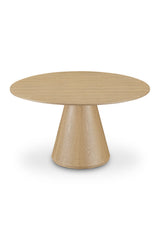 Modern European furniture - Round Wooden Dining Table - www.oroa.com