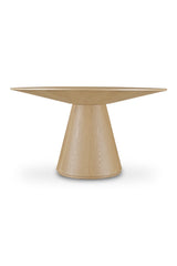 Modern European furniture - Round Wooden Dining Table - www.oroa.com