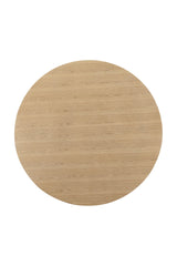 Modern European furniture - Round Wooden Dining Table - www.oroa.com