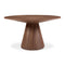 Modern European furniture - Round Oak Veneer Dining Table - www.oroa.com