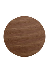 Modern European furniture - Round Oak Veneer Coffee Table - www.oroa.com