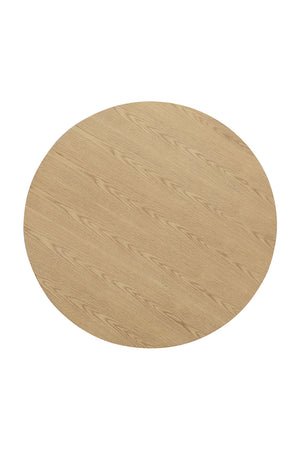 Round Oak Veneer Coffee Table | Novi Living Otago | Oroa.com