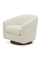 Modern European furniture - Curved Swivel Accent Chair - www.oroa.com
