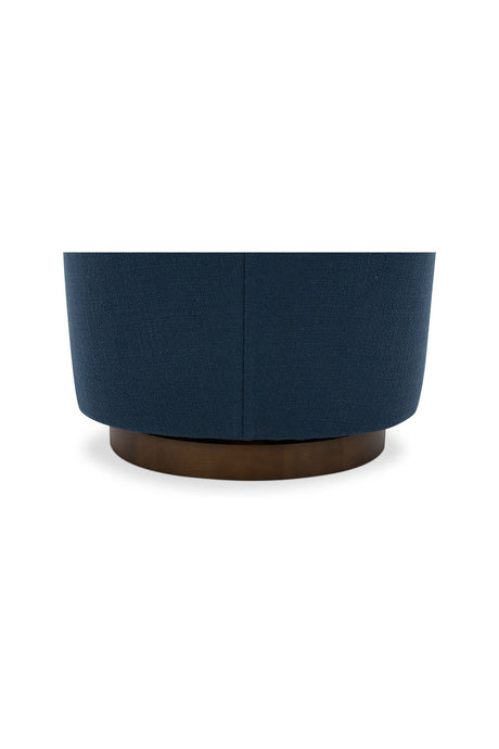 Modern European furniture - Curved Swivel Accent Chair - www.oroa.com