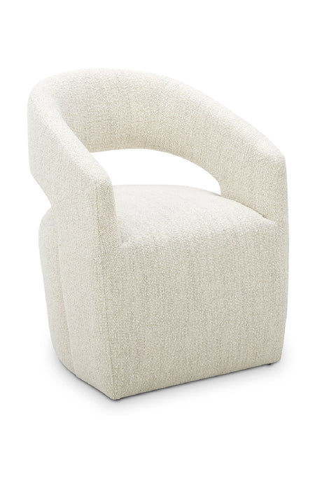 Split-Back Rolling Dining Chair | Novi Living Barrow | Oroa.com