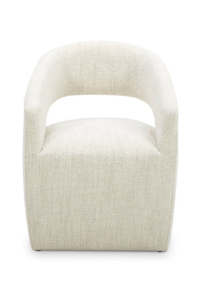 Modern European furniture - Split-Back Rolling Dining Chair - www.oroa.com