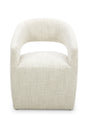 Modern European furniture - Split-Back Rolling Dining Chair - www.oroa.com