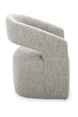 Modern European furniture - Split-Back Rolling Dining Chair - www.oroa.com