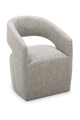 Modern European furniture - Split-Back Rolling Dining Chair - www.oroa.com