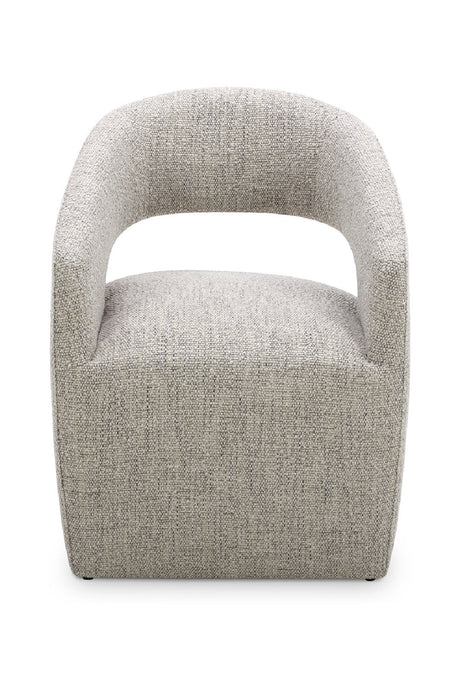 Modern European furniture - Split-Back Rolling Dining Chair - www.oroa.com